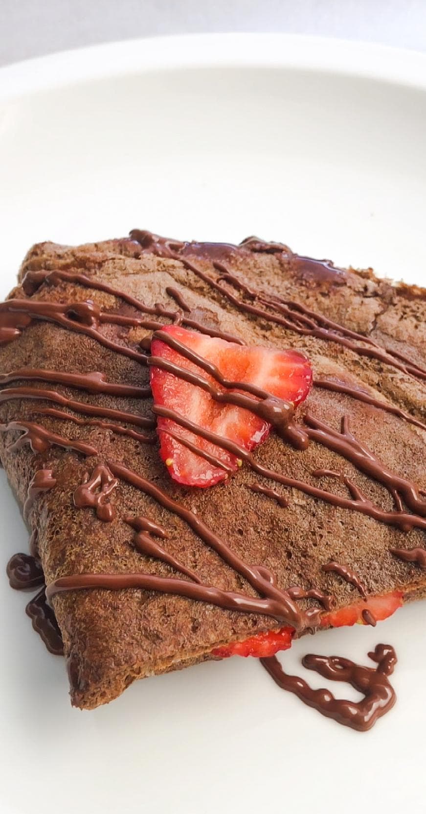 Crepe de chocolate keto